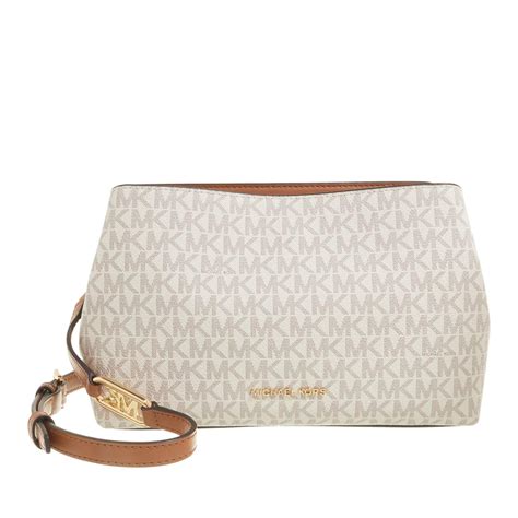 michael kors hudson vanilla|Michael Kors vanilla crossbody bag.